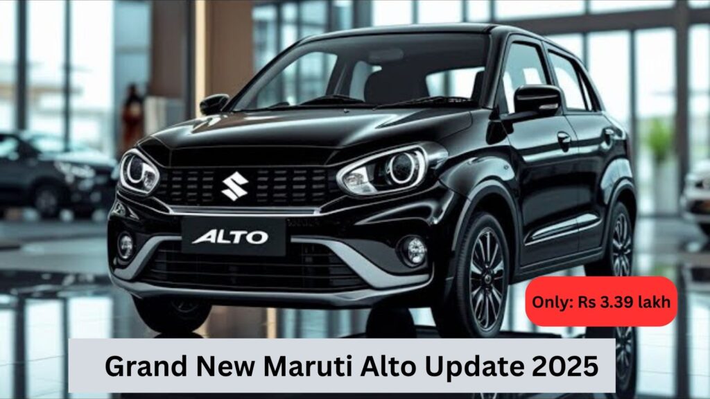 new Maruti Alto Update 2025